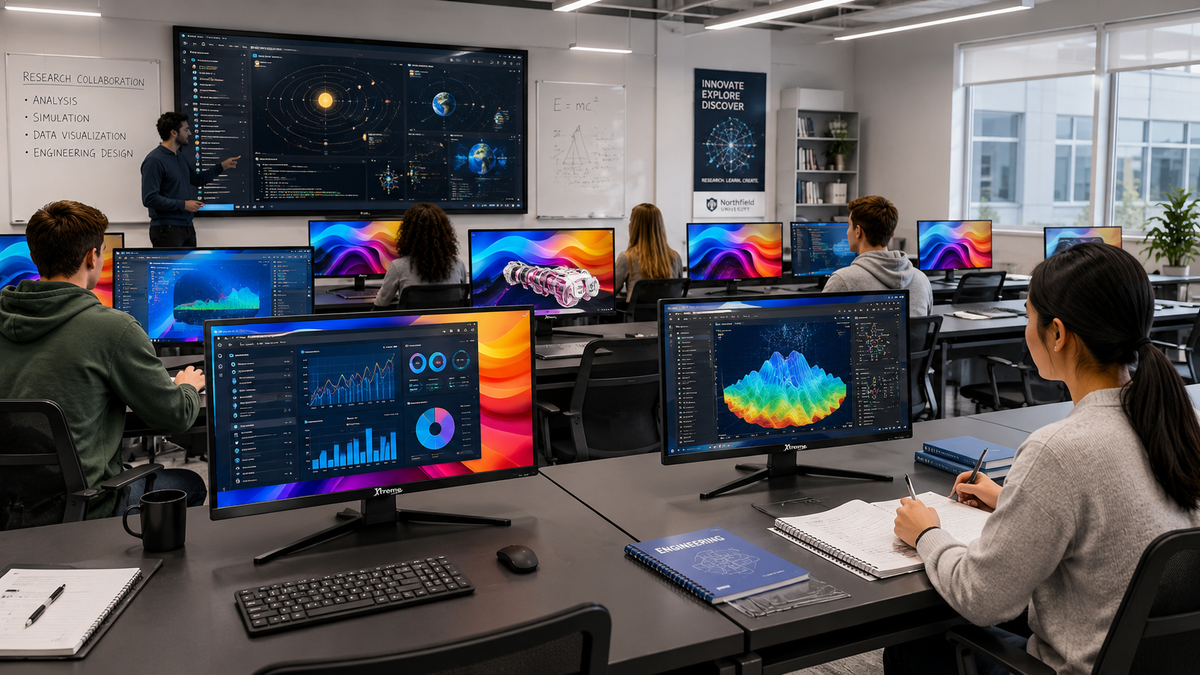 Project application monitor control room